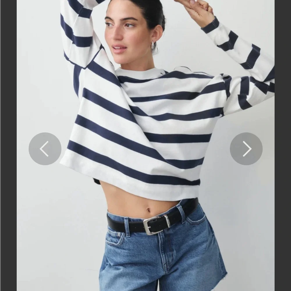 AYR Half Day long sleeve tee. Color CouCou - Picture 3 of 7